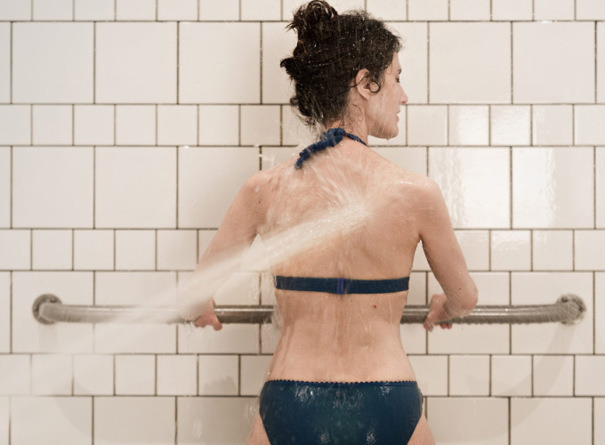 Douche à Jet à l’Eau de Mer