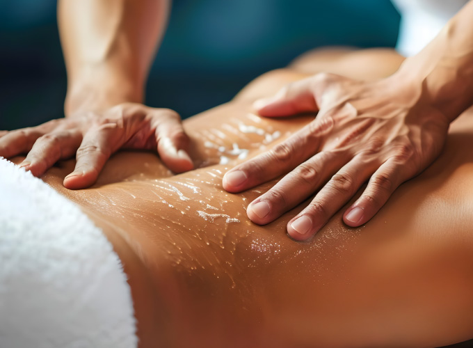 Massage Bien-Être du Dos + Gel Cryogénique